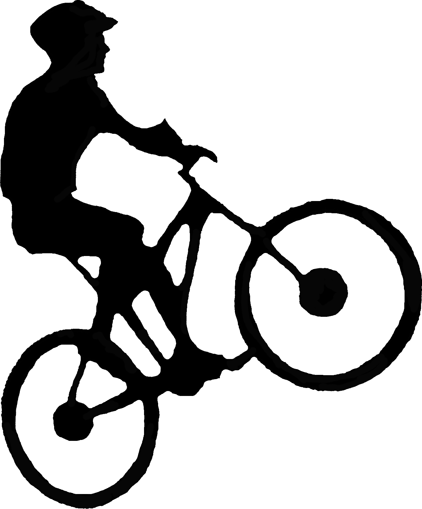 Radfahrer freig